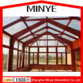 polycarbonate roof heat break sun glass house green house